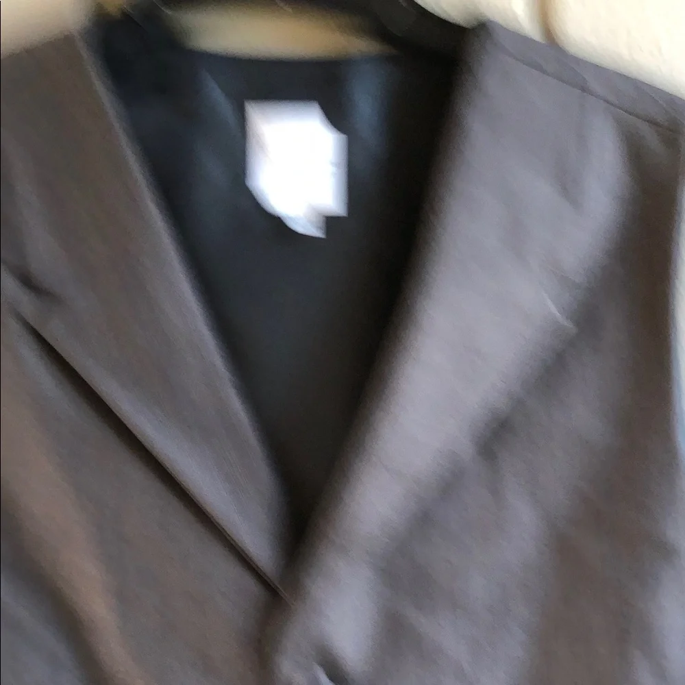 Men's Charcoal Pinstripe Dress Vest - Classic Formal Waistcoat